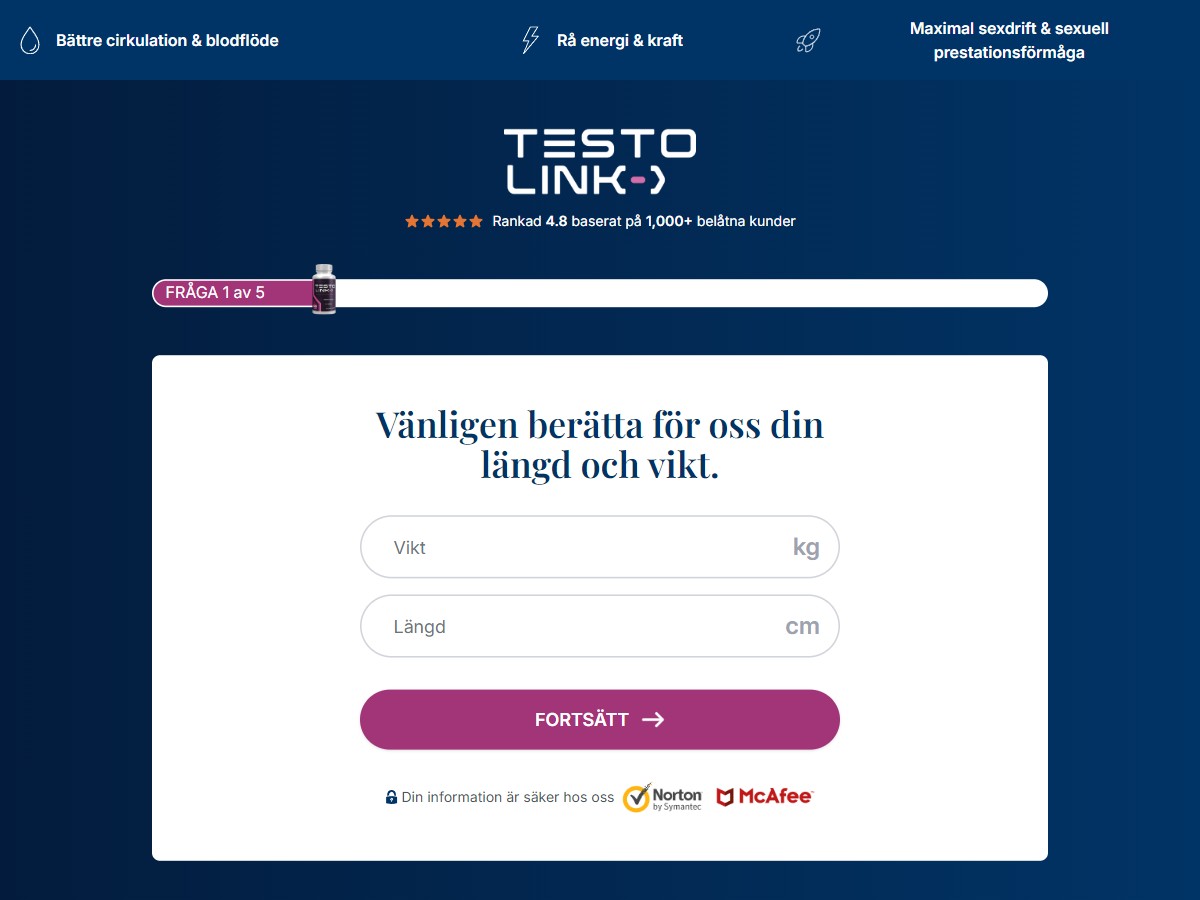 TestoLink ~ Low CTC [SE]