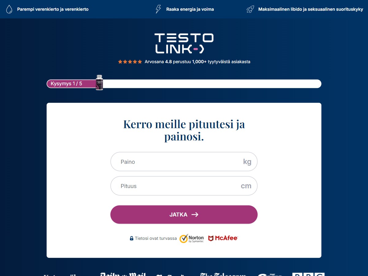 TestoLink ~ Low CTC [FI]