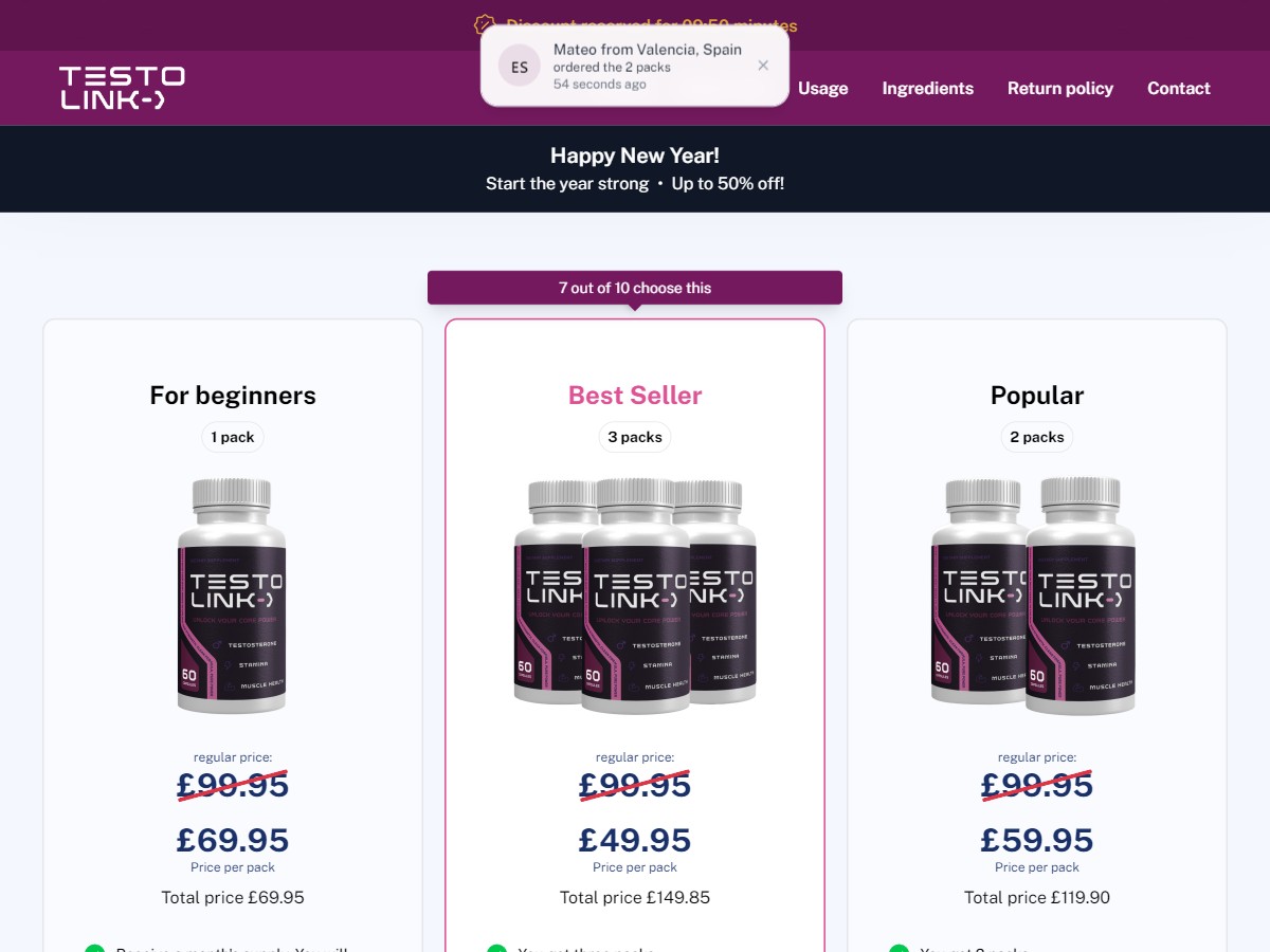 TestoLink ~ German - DTC [CH]