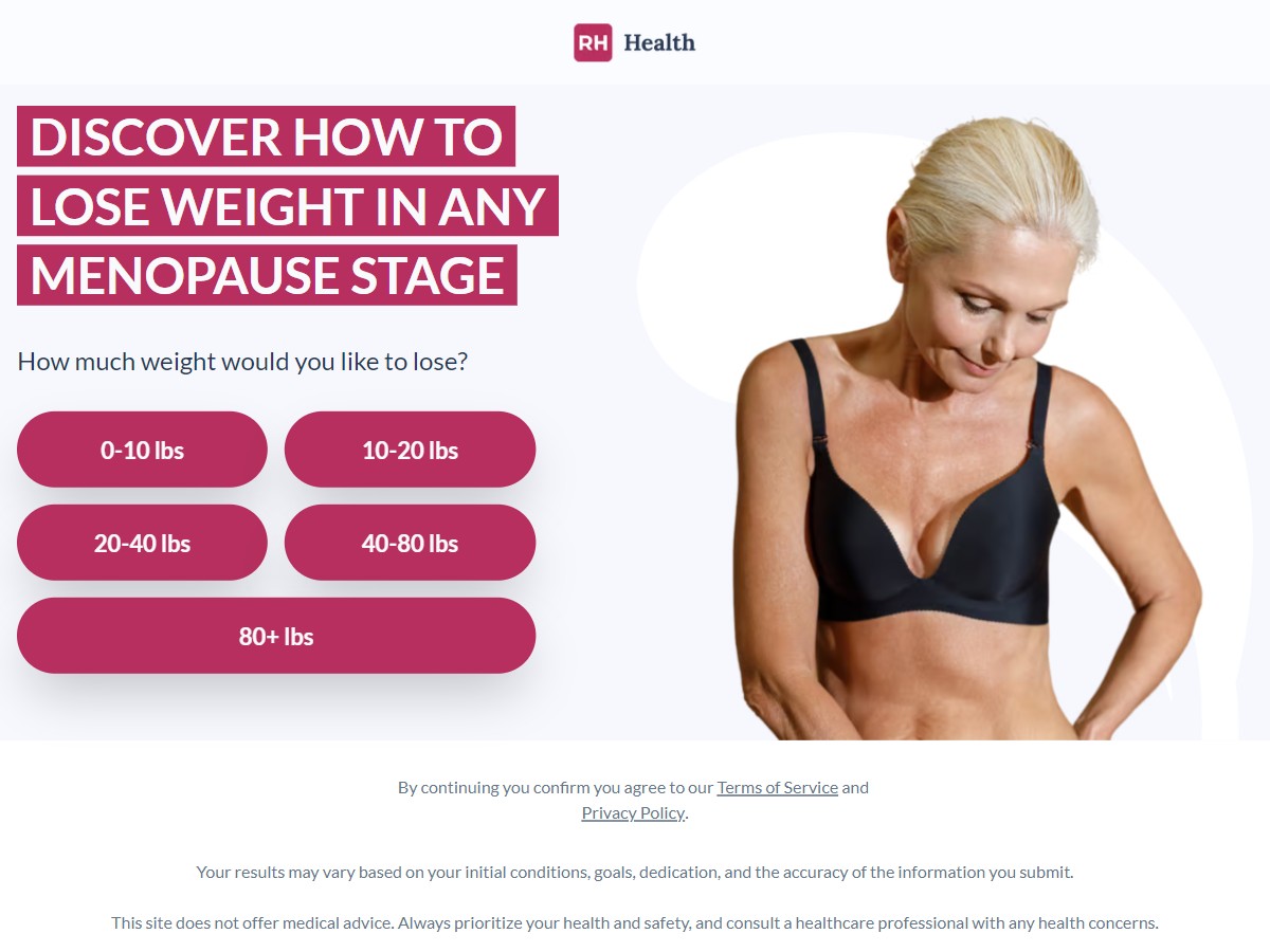 Reverse Health Nutrition App ~ Menopause [US, CA, AU, UK, NZ]