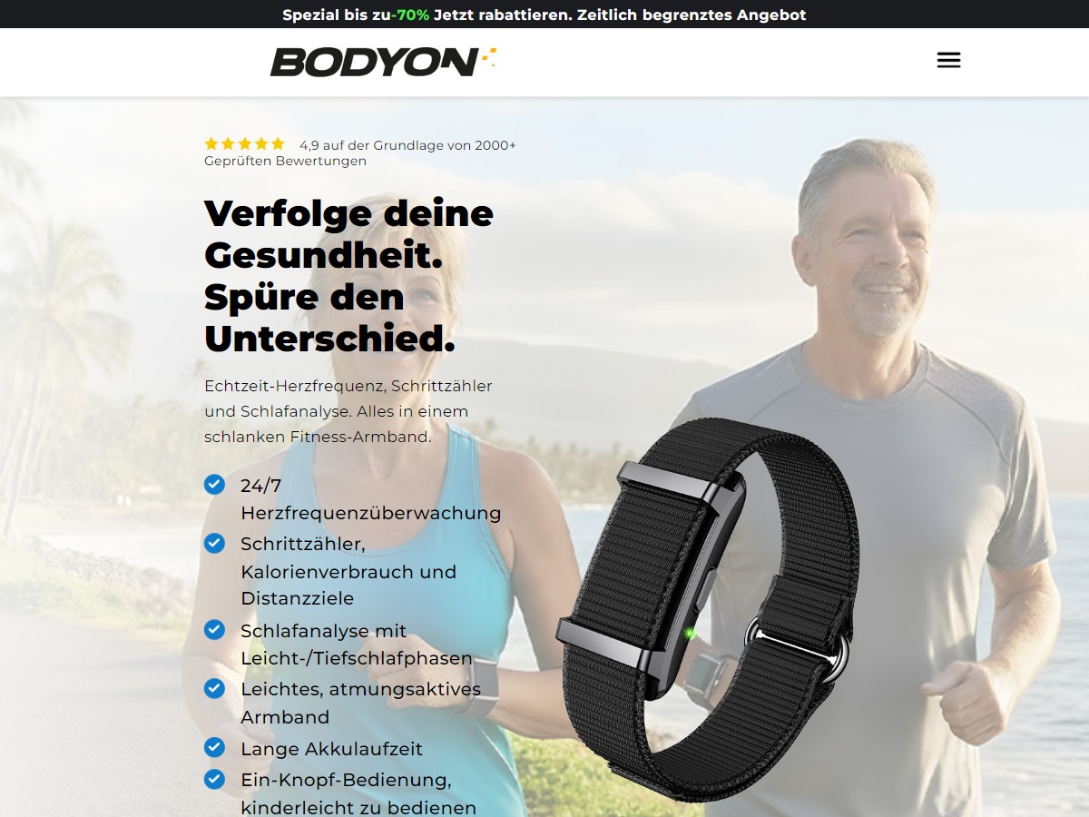 Image of BodyOn Wellness Tracking ~ CTC €59,95