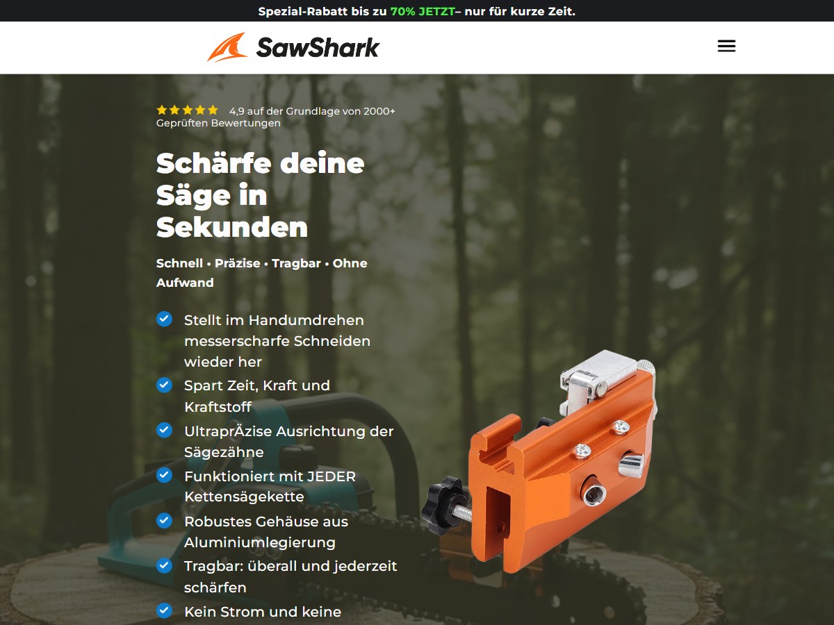 SawShark Blade Sharpener ~ CTC €29,95 [DE, AT]