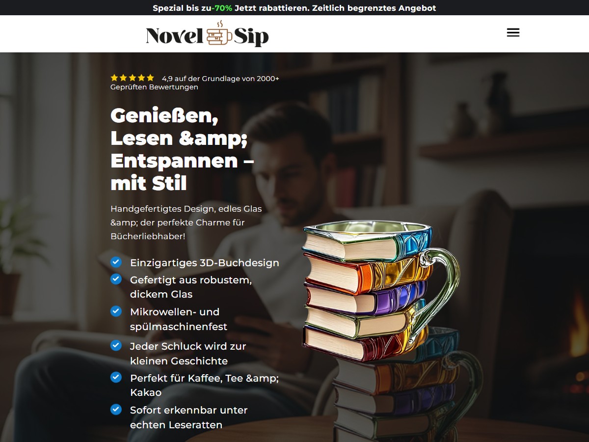 NovelSip ~ CTC €39,95 [DE, AT]