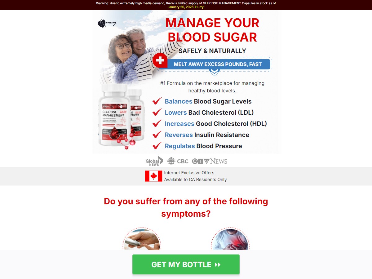 CardioX Glucose Management [CA]