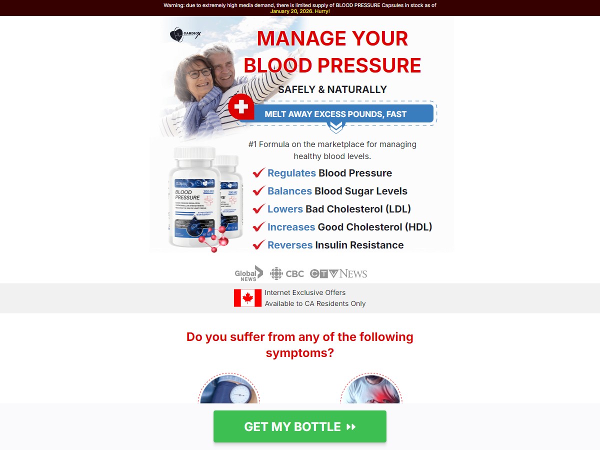 CardioX Blood Pressure [CA]