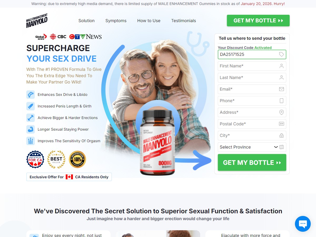 Manyolo Male Enhancement [CA]