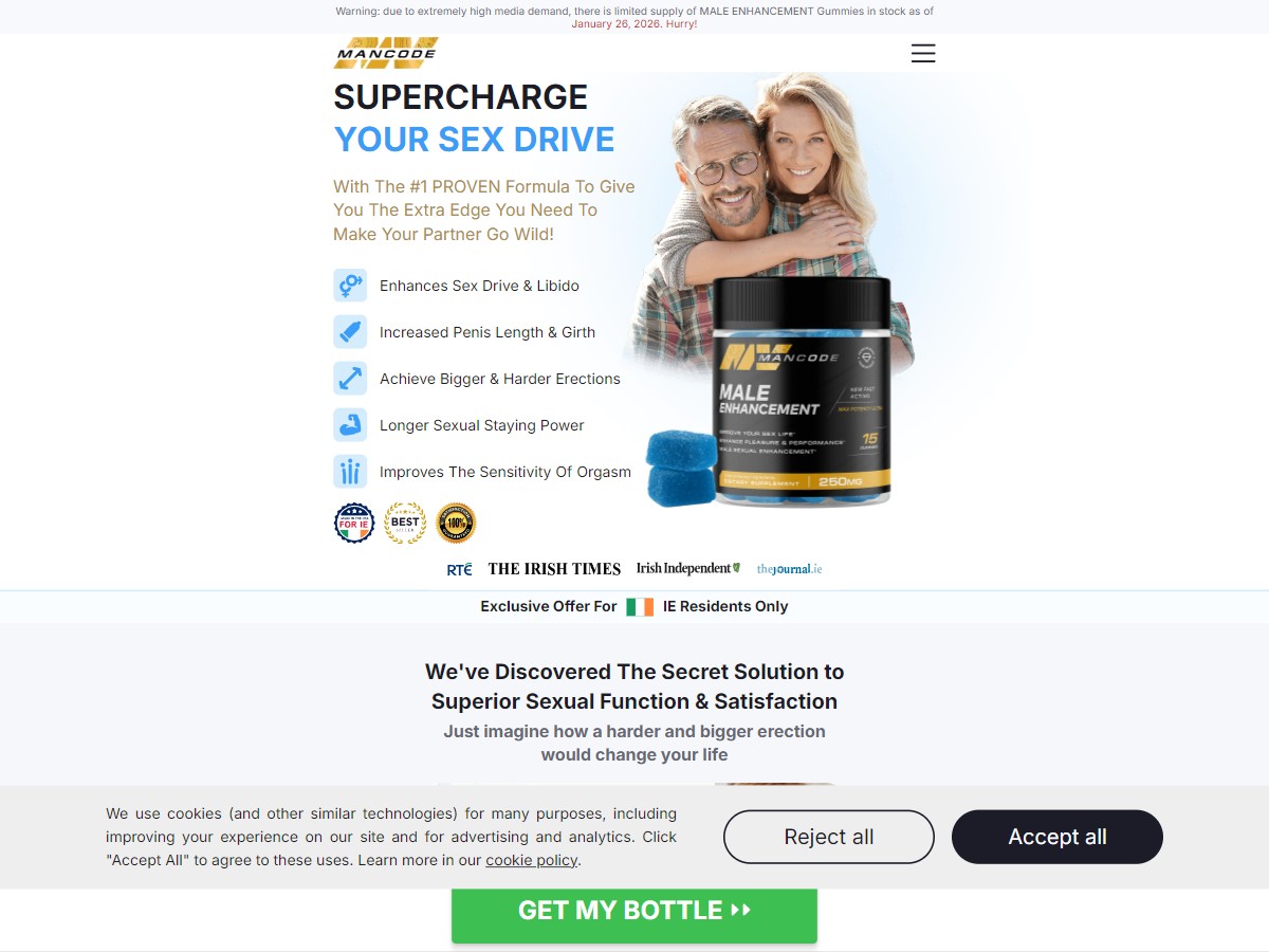 MANCODE Gummies [IE]