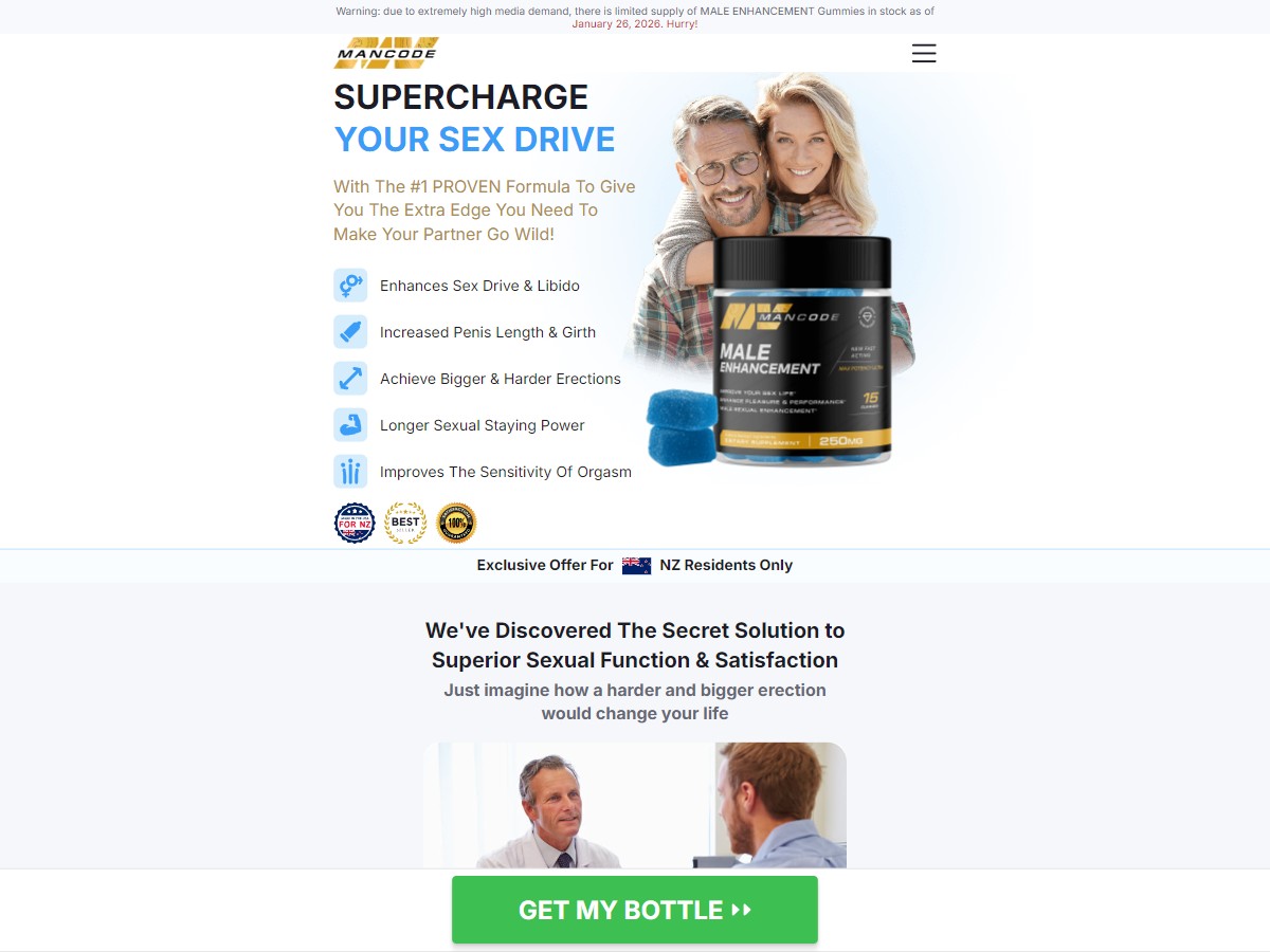 MANCODE Gummies [NZ]