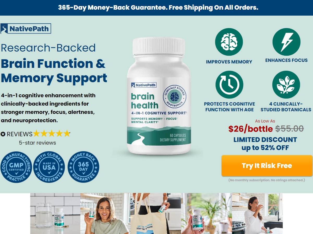 NativePath Brain Health Cognitive Support [US]