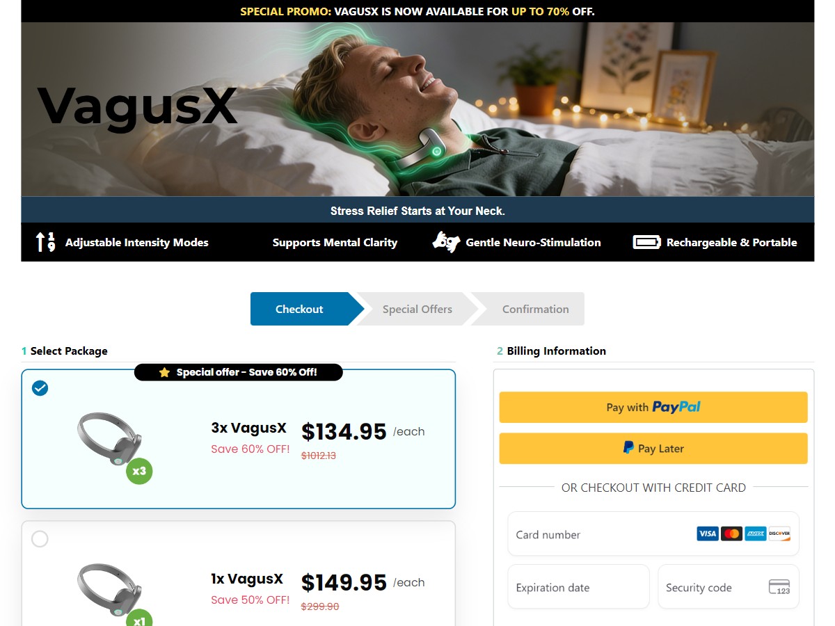 Image of VagusX ~ CTC $149,95