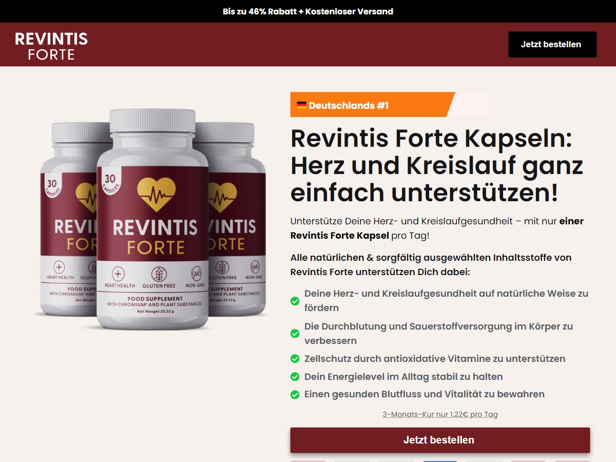 Revintis Forte Gummies - Heart Health [DE]