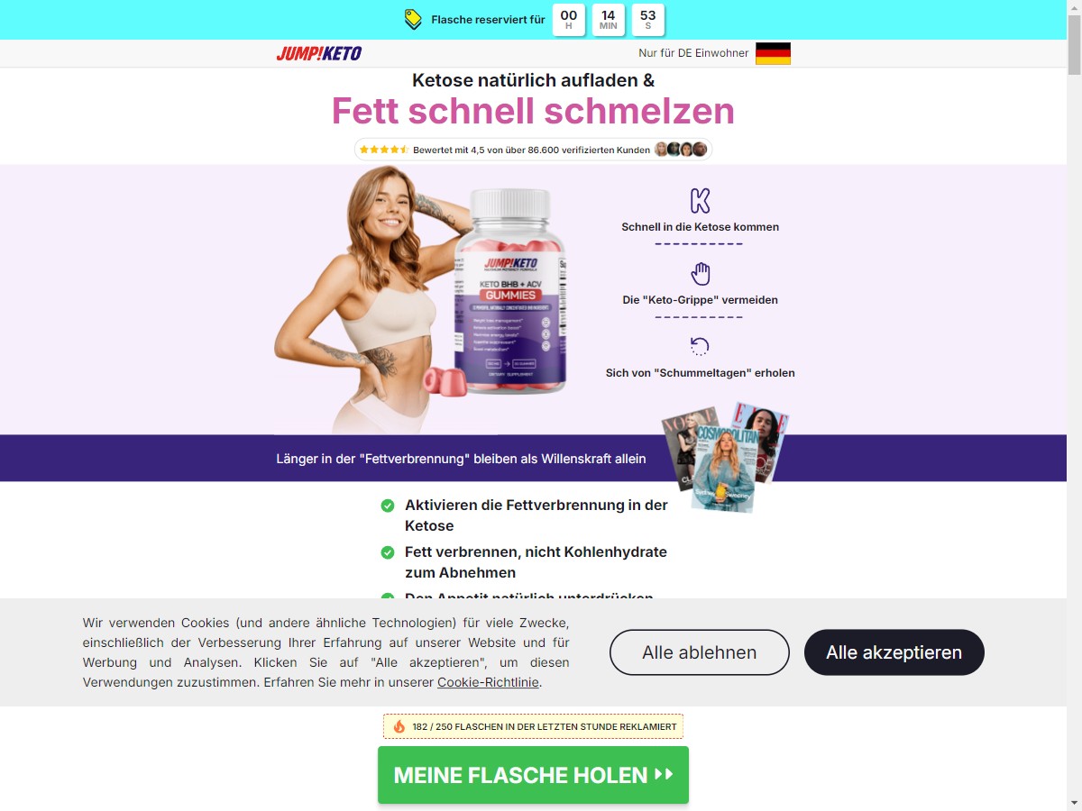 Image of **NEW** JumpKETO Gummies