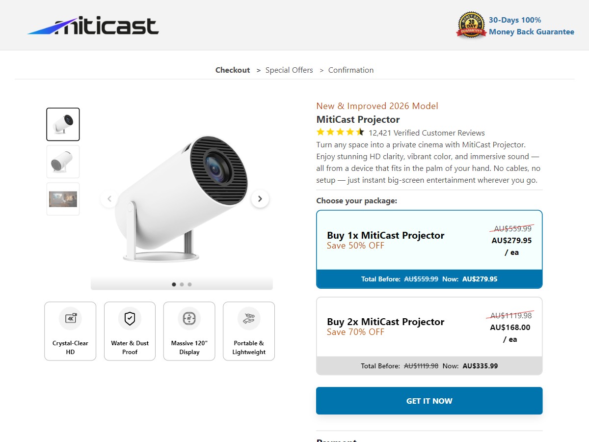 Image of **NEW** MitiCast ~ CTC A$279.95