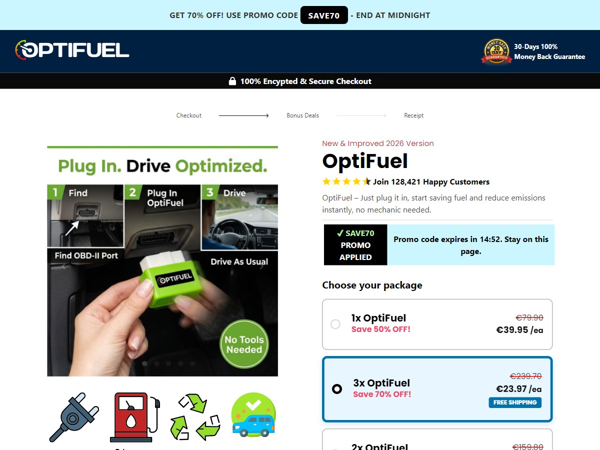 **NEW** Optifuel ~ CTC €39,95 [IE]