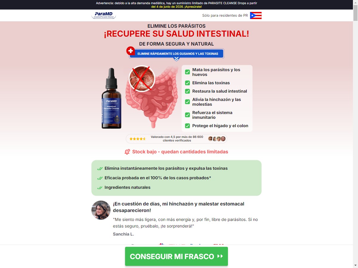 **NEW** ParaMD Parasite Cleanse [PR]