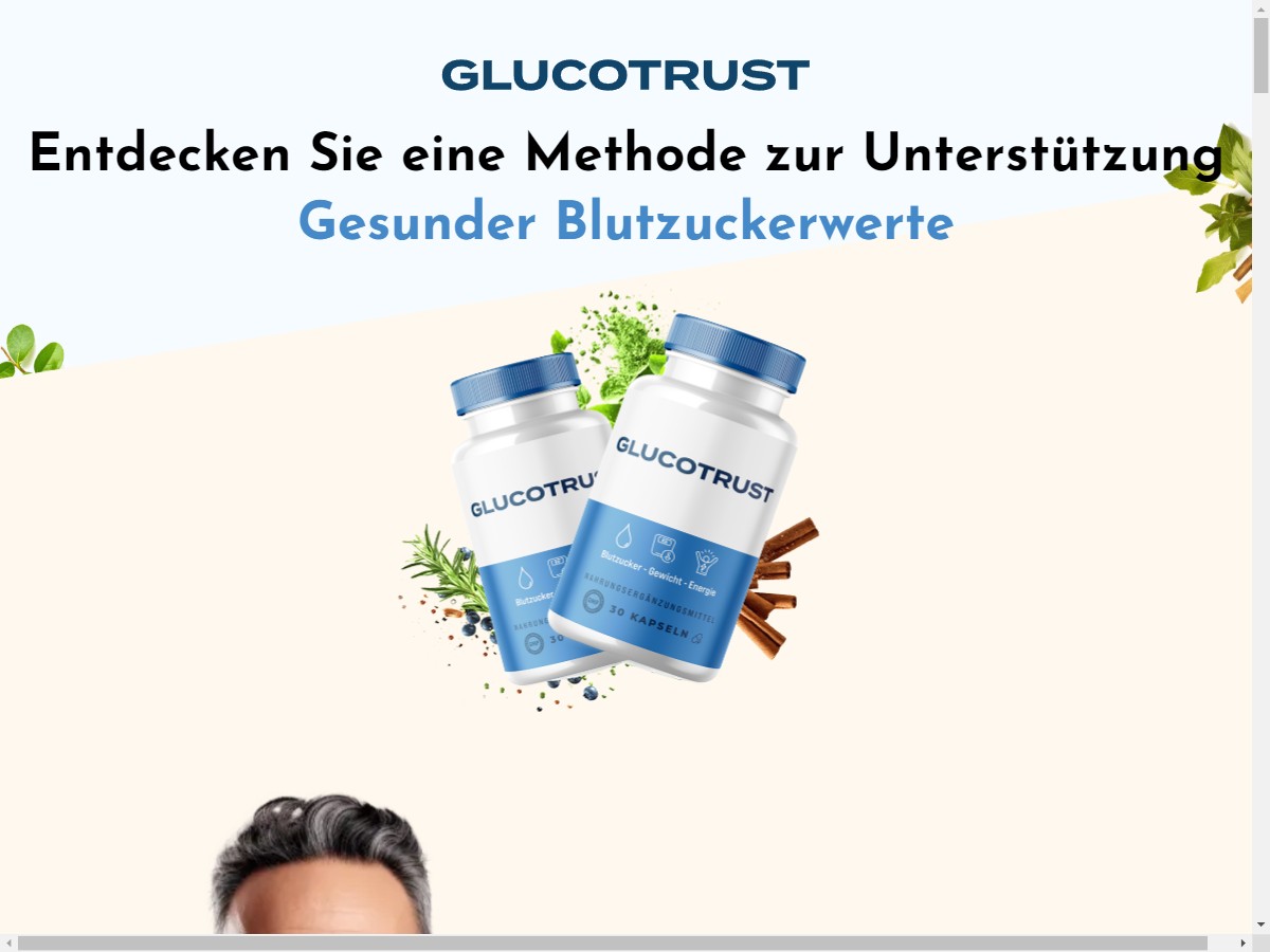**NEW** GlucoTrust - TSL [DE, FR, AT, CH, IT, SE, DK, +23 More]