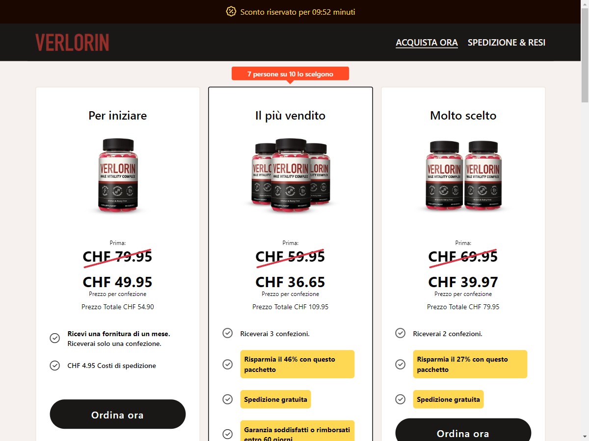**NEW** Verlorin ~ Italian [CH]