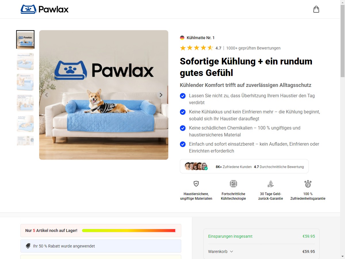 **NEW** Pawlax ~ CTC €59,95 [DE, AT]