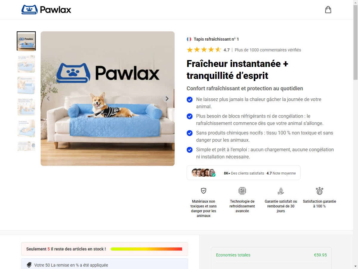 **NEW** Pawlax ~ CTC €59,95 [FR]