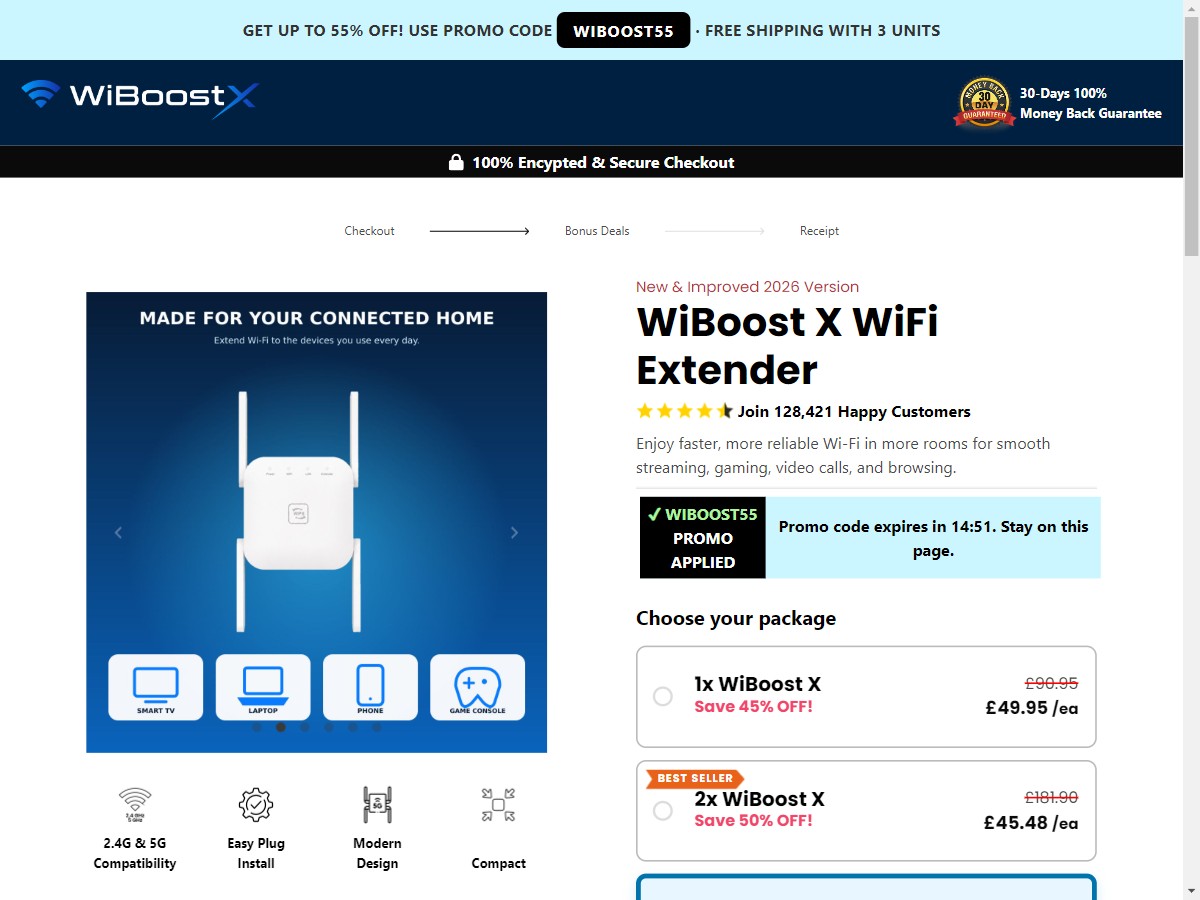 **NEW** Wiboost X ~ CTC £49.95 [UK]