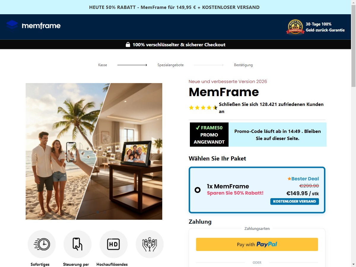 **NEW** MemFrame ~ CTC €149,95 [DE, AT]