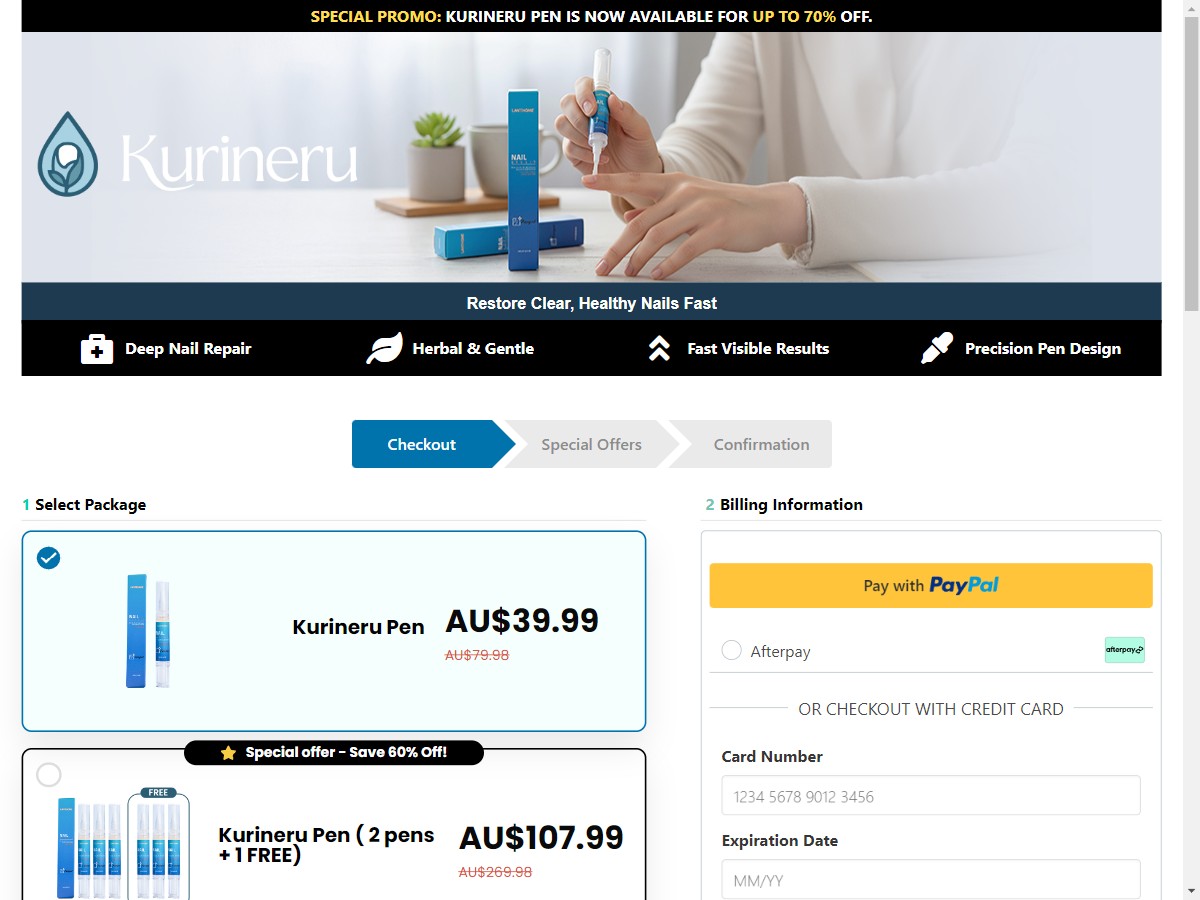 **NEW** Kurineru Nail Repair Pen ~ CTC A$39.95 [AU]