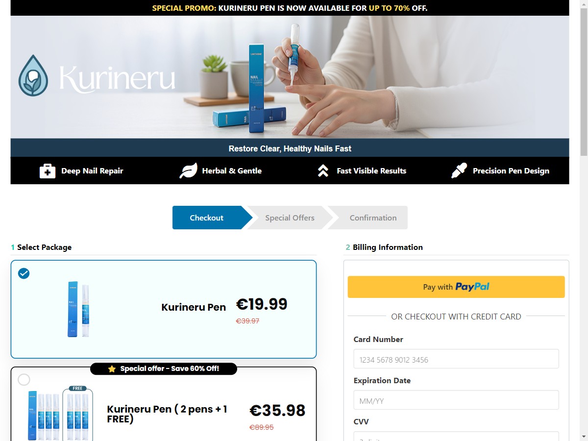 **NEW** Kurineru Nail Repair Pen ~ CTC €19,95 [IE]