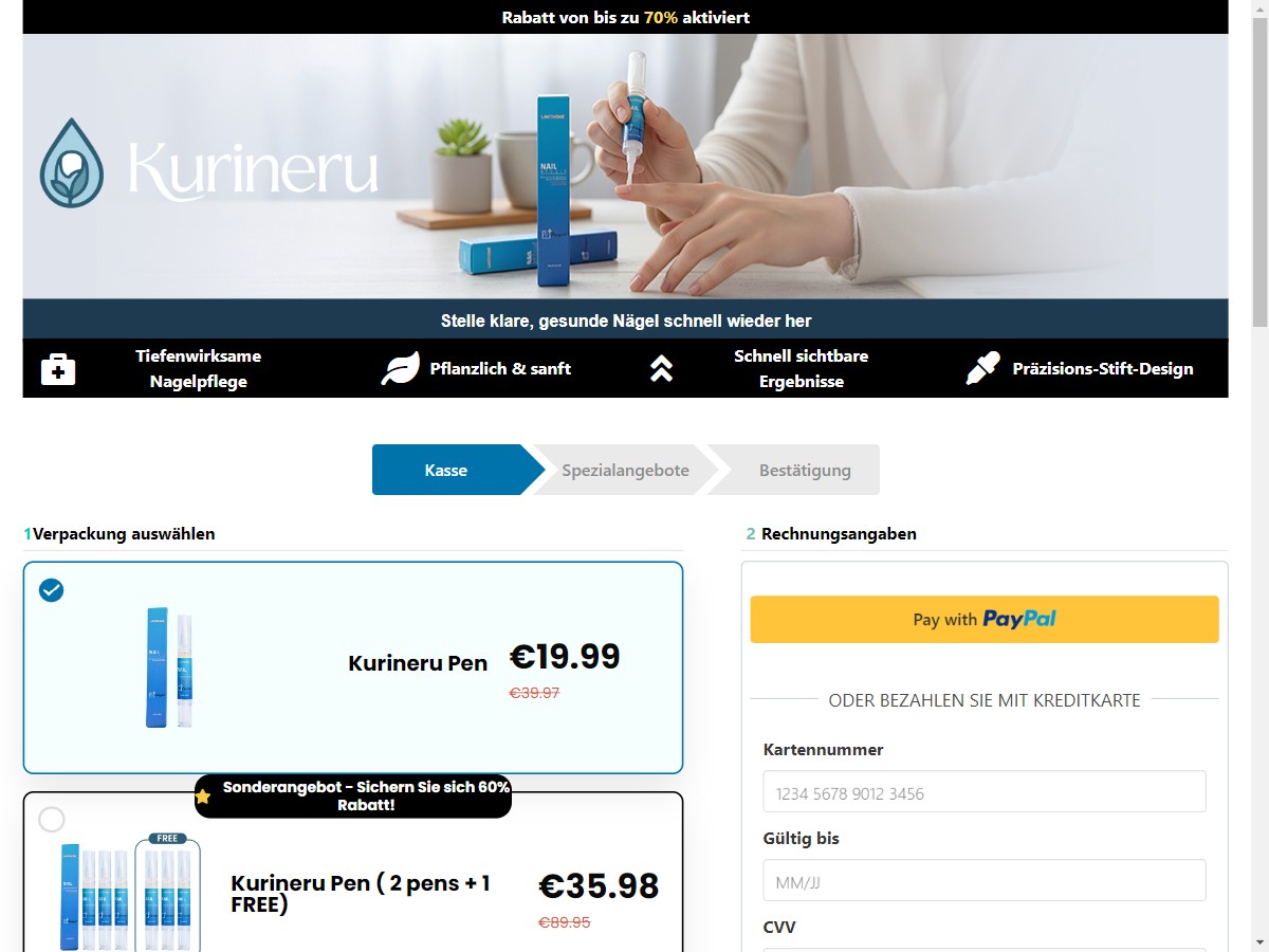 **NEW** Kurineru Nail Repair Pen ~ CTC €19,95 [DE, AT]