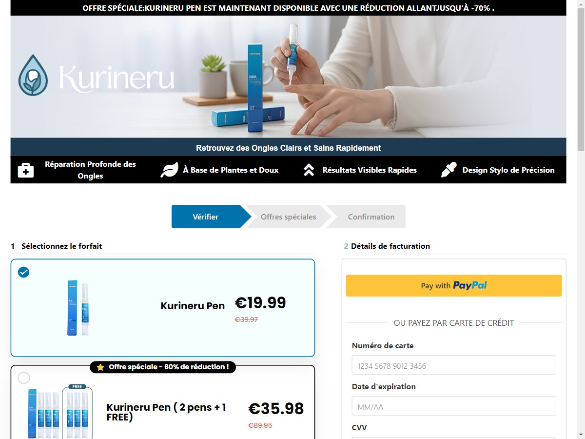 **NEW** Kurineru Nail Repair Pen ~ CTC €19,95 [FR]