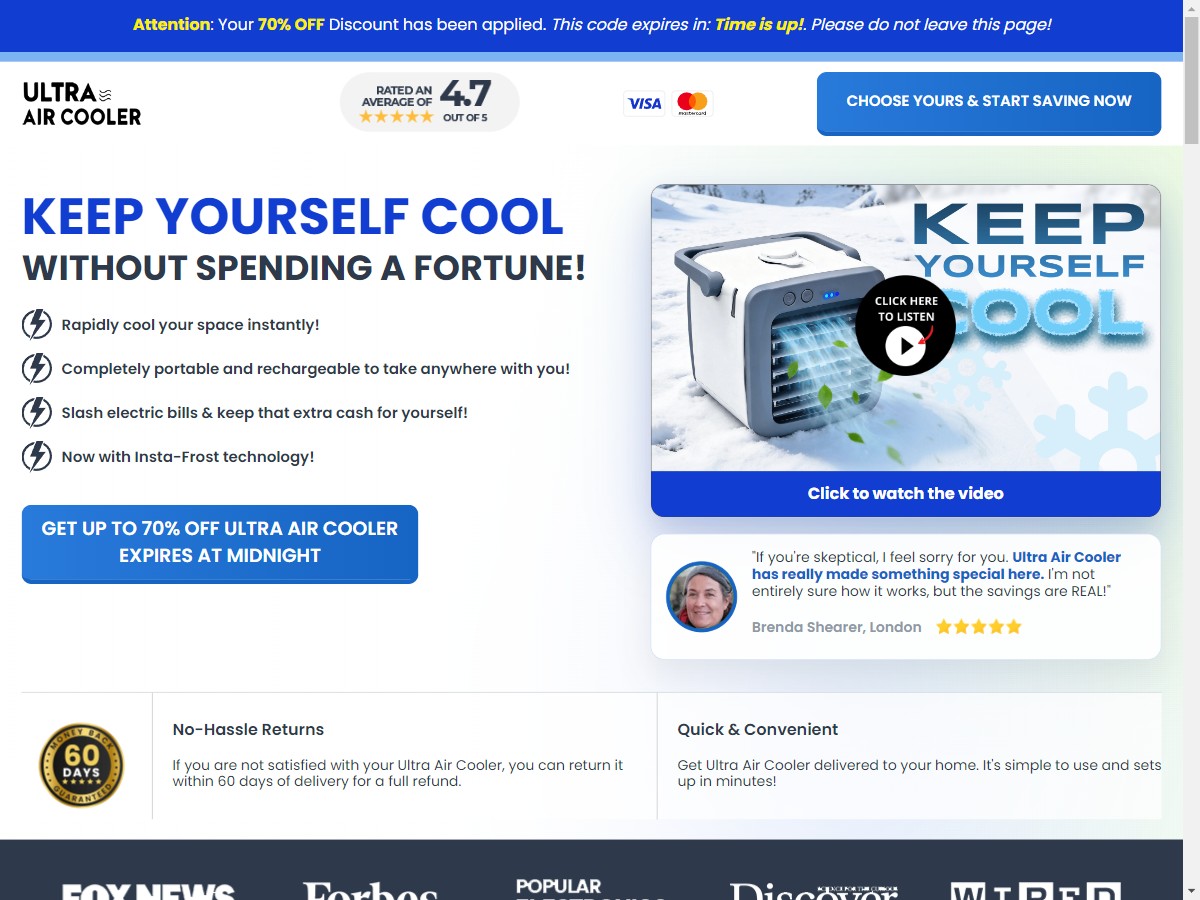 **NEW** Ultra Air Cooler [UK]