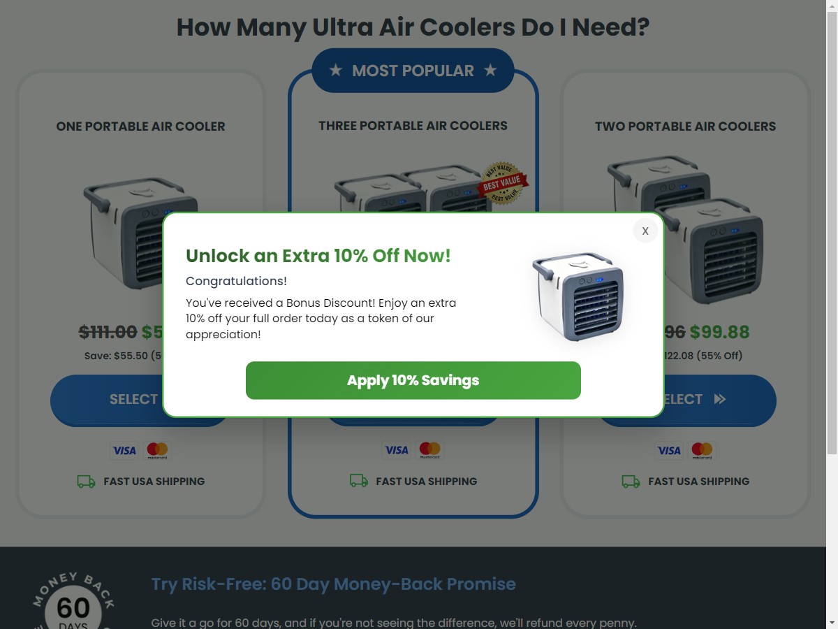 **NEW** Ultra Air Cooler [US, CA]