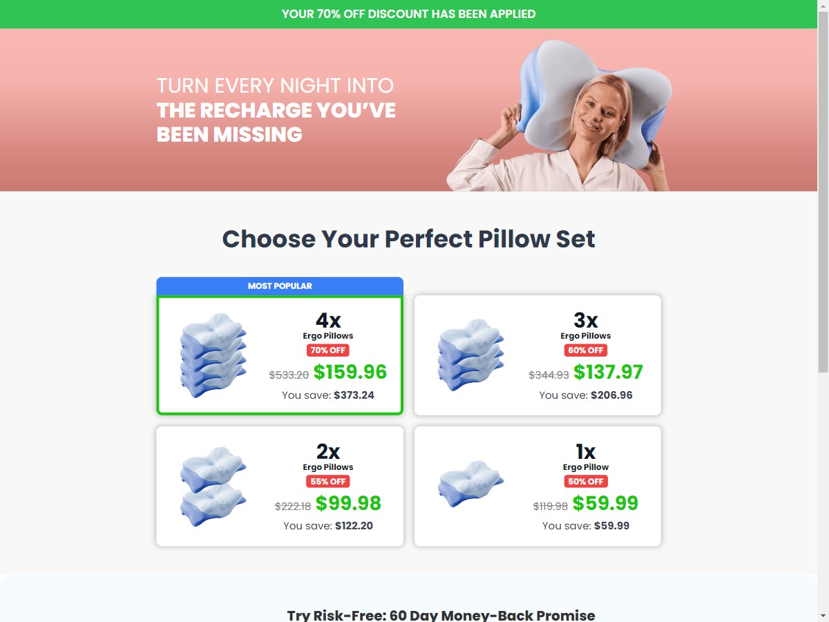 **NEW** Ergo Pillow [US]