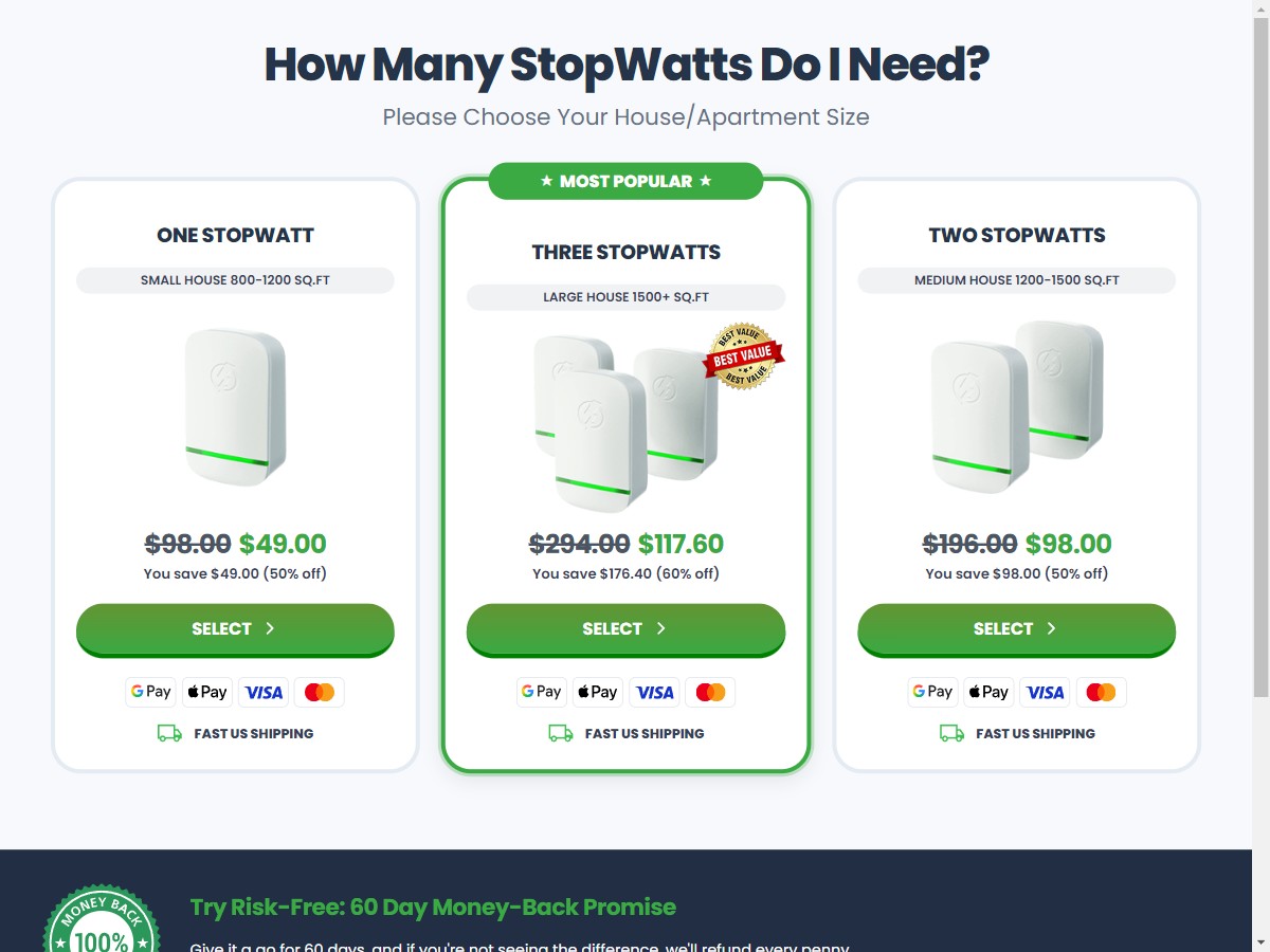 **NEW** StopWatt [US, CA, MX, CR, PR, PA, BS, +2 More]