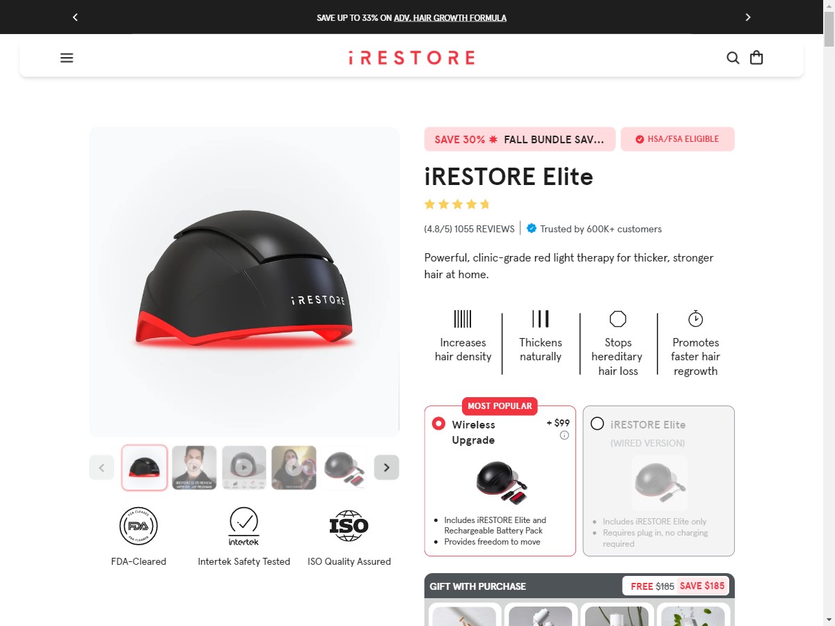 Image of **NEW** iRestore - Elite