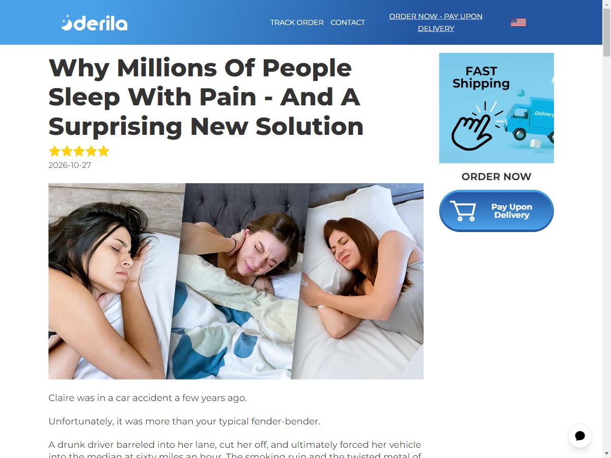 Derila - Memory Foam Pillow ~ COD - UPDATED [IT, ES, IN, CZ, RO, PL, PT, +4 More]