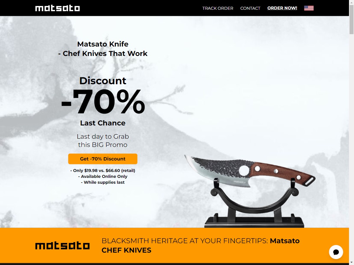 Matsato - A Chef Knife ~ UPDATED [US, DE, CA, AU, UK, FR, IL, +44 More]