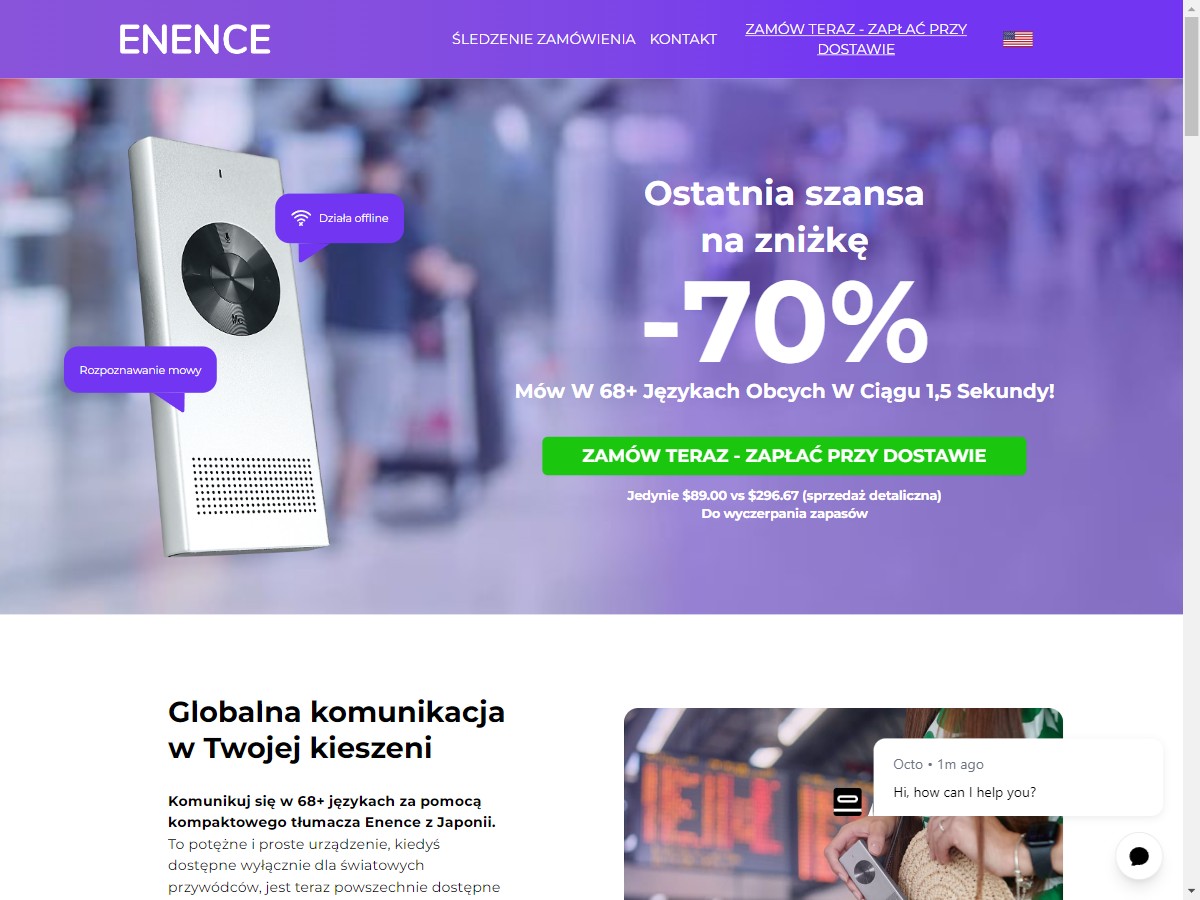 Enence - Instant Translator ~ COD - UPDATED [IT, CZ, RO, PL, HU, HR, SK, +2 More]