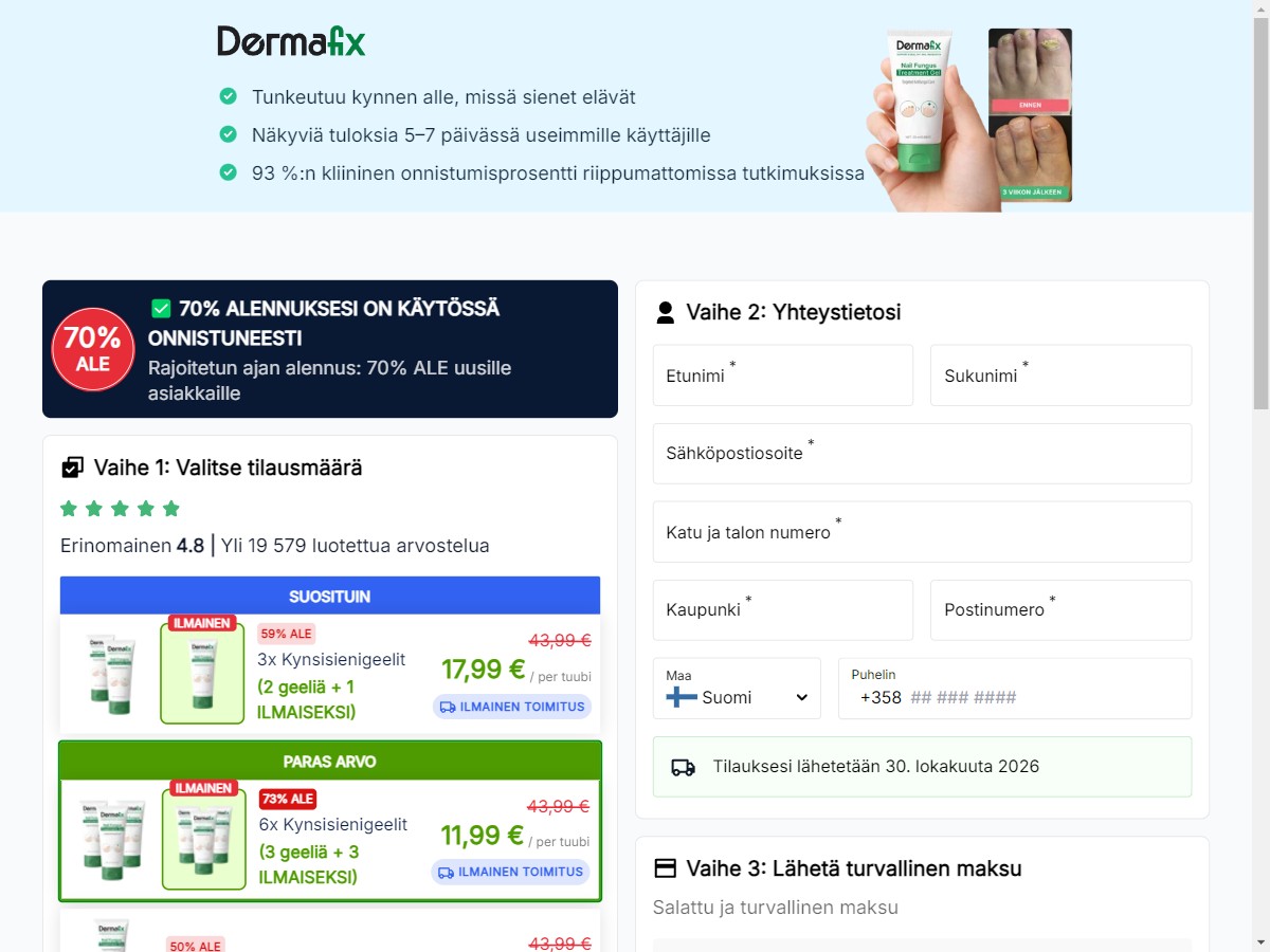 **NEW** Dermafix Fungus Treatment Gel [FI]