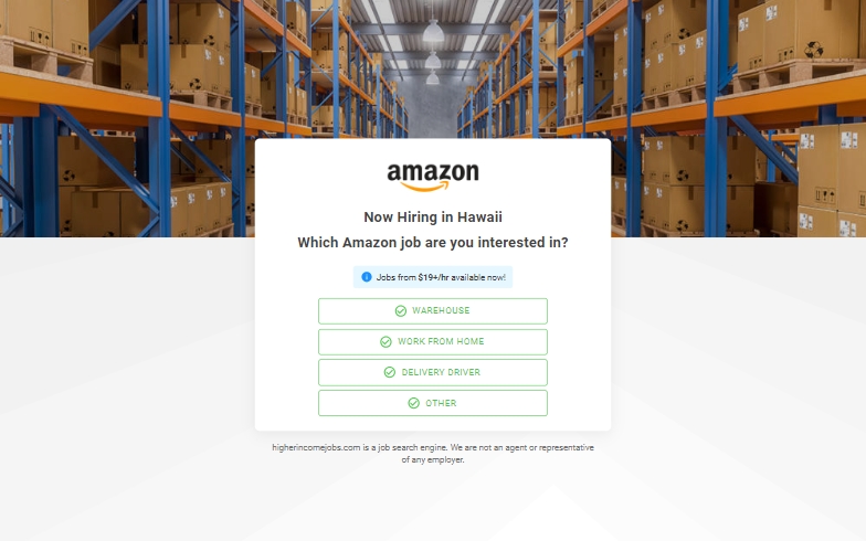 Amazon work from home