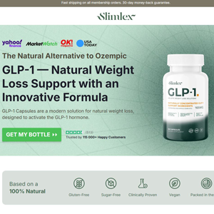 Slimlex GLP-1 Capsules - DTC [US] (Banner,Native,Social,Search,SEO,PPC,Push,Brand Bidding,Shopping) - CPA
