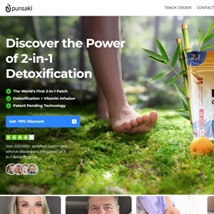 Purisaki Detox Vitamin Foot Patches [INTL] (Banner,Native,Social,Search,SEO) - CPA {No BrandBidding}