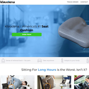 Klaudena Seat Cushion [INTL] (Banner,Native,Social,Search,SEO) - CPA {No BrandBidding}