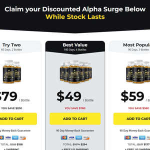 Alpha Surge ME - DTC & VSL [US,UK,DE,FR,DK+] (Social,Banner,Native,Push,Search,Brand Bidding) - CPA