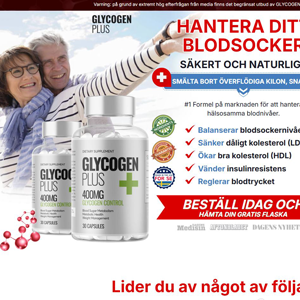 Glycogen Plus+ - DTC [SE] (Banner,Native,Social,Search,SEO,PPC,Brand Bidding,Shopping) - CPA