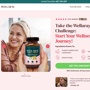Wellaray Probiotics [INTL] (Social,Banner,Native,Push,SEO,Search) - CPA {No BrandBidding}