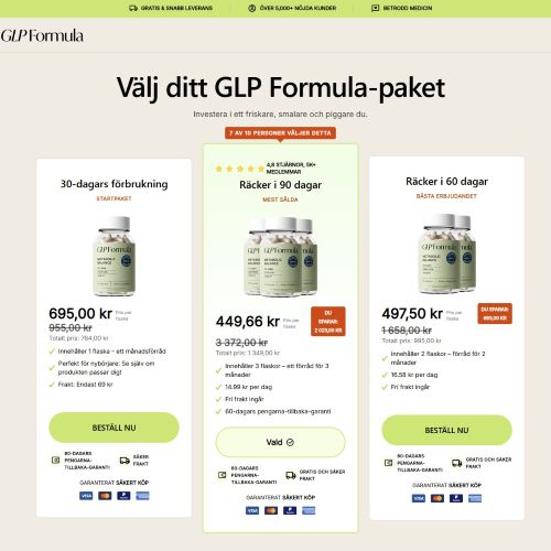 GLP Formula - Diet  [SE] (Banner,Native,Social,Search,SEO,Brand Bidding) - CPA 