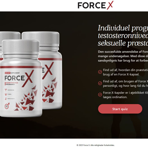Force X ME - DTC [DK] (Banner,Native,Social,Search,SEO,Brand Bidding) - CPA