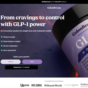 ColonBroom GLP1 - DTC [US] (Social,Banner,Native,Push,SEO,Search) - CPA  {No BrandBidding} 