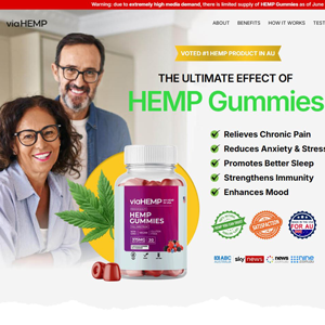 Via HEMP Gummies - DTC [AU] (Banner,Native,Social,Search,SEO,PPC,Push,Brand Bidding,Shopping) - CPA
