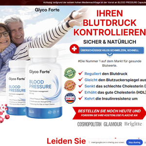 ! NEW OFFER - Glyco Forte Blood Pressure - DTC [US] (Banner,Native,Social,Search,SEO,PPC,Push,Brand Bidding,Shopping) - CPA 